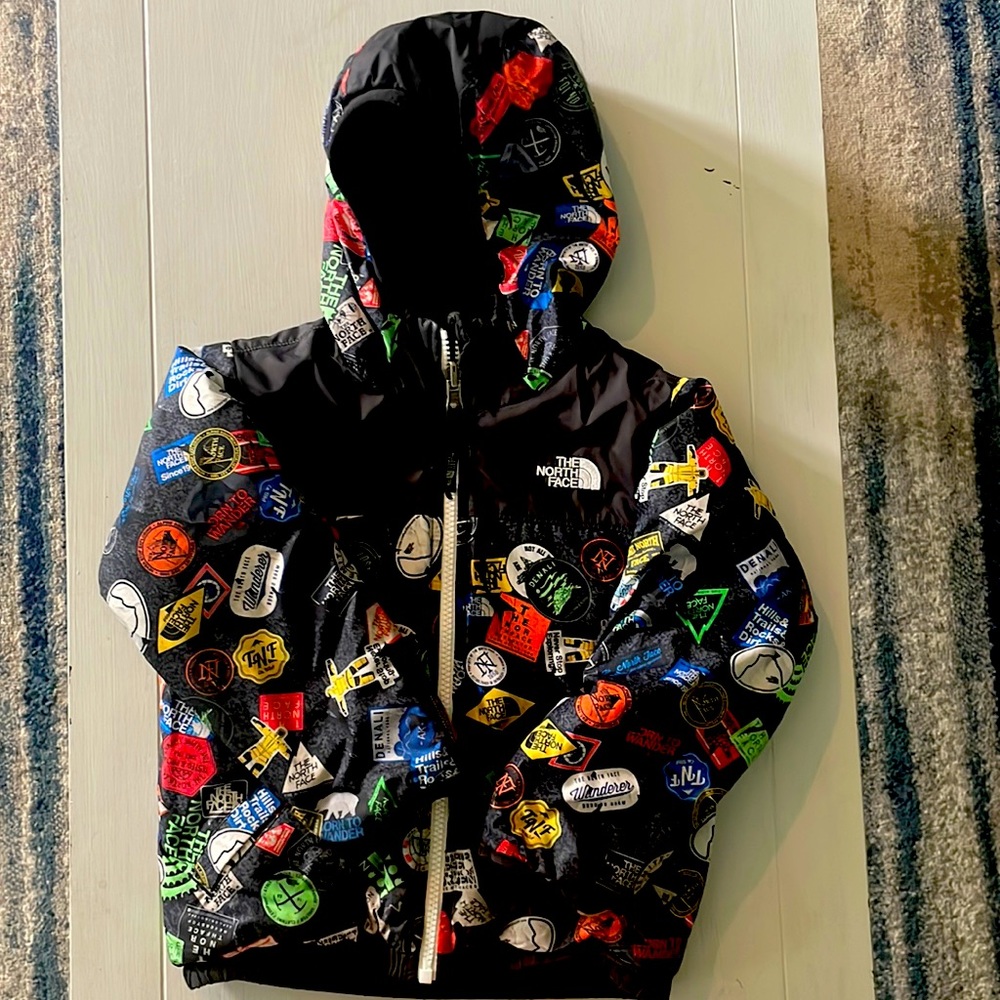 Toddler 4T Reversible northface Jacket